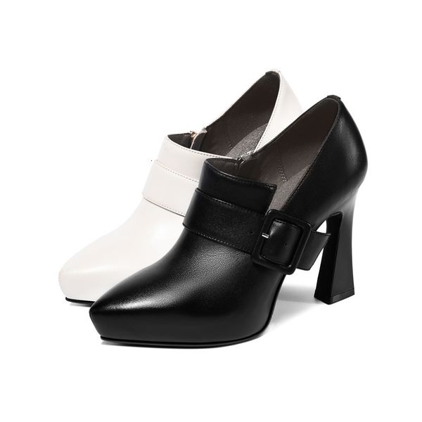 shoe asumer genuine leather toe pointing zip high heels classic high-heeled graduation office shoes female, Black
shoe asumer genuine leather toe pointing zip high heels classic high-heeled graduation office shoes female, Black
