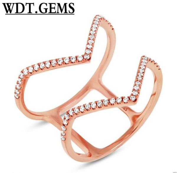 0.23ct 10k rose gold diamond fashion statement cocktail 2 band v open wide ring cluster rings, Golden;silver
0.23ct 10k rose gold diamond fashion statement cocktail 2 band v open wide ring cluster rings, Golden;silver