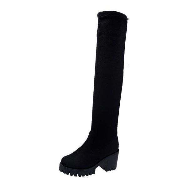 boots 2021 plus velvet warmth over-the-knee women lace-up beaded thick heel round toe suede soft thigh high flat, Black
boots 2021 plus velvet warmth over-the-knee women lace-up beaded thick heel round toe suede soft thigh high flat, Black