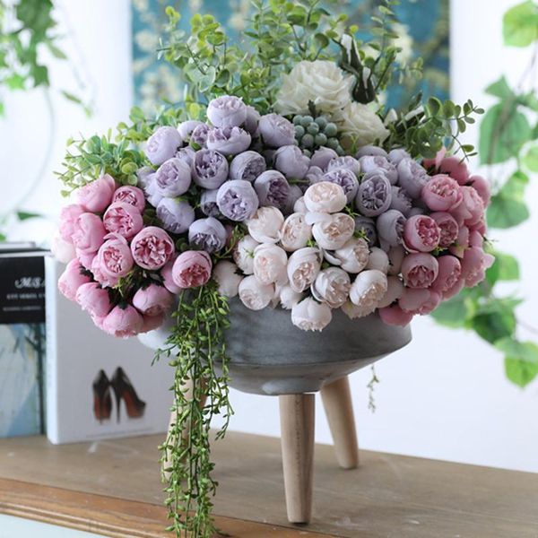 decorative flowers & wreaths luxury tea rose peony artificial silk wedding diy home garden decoration
decorative flowers & wreaths luxury tea rose peony artificial silk wedding diy home garden decoration
