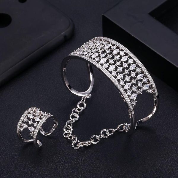 wedding jewelry sets jankelly luxury geometric bangle ring fashion dubai silver bridal for women brincos para as mulheres, Slivery;golden
wedding jewelry sets jankelly luxury geometric bangle ring fashion dubai silver bridal for women brincos para as mulheres, Slivery;golden