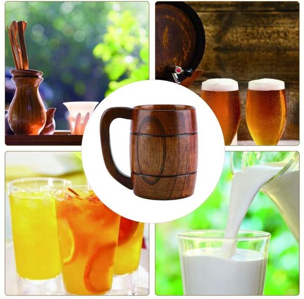 natural wooden beer cup retro large capacity tea water rustic wood drinking coffee mug with handle drinkware mugs
natural wooden beer cup retro large capacity tea water rustic wood drinking coffee mug with handle drinkware mugs