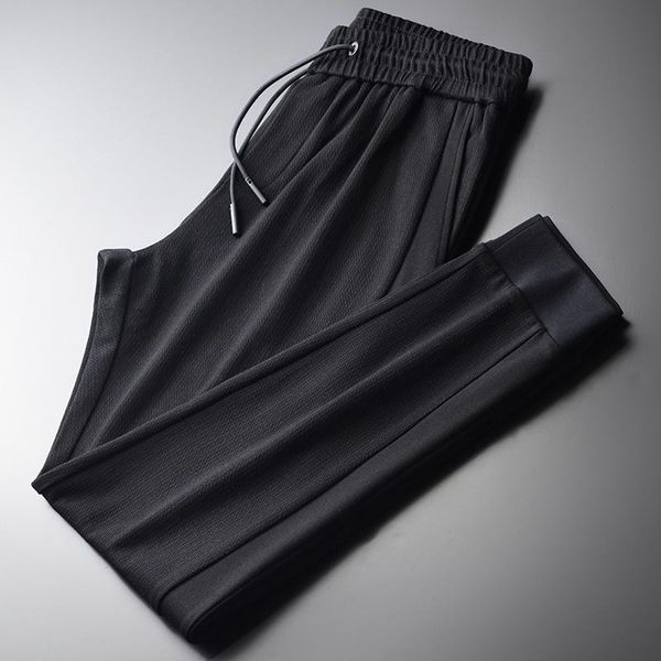 men's pants knitted dark pattern casual autumn black jacquard elastic waist closure sports leggings
men's pants knitted dark pattern casual autumn black jacquard elastic waist closure sports leggings