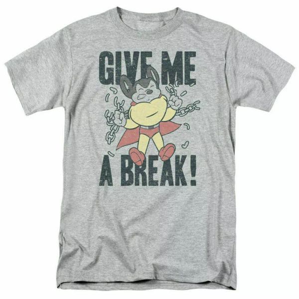 mighty mouse give me a break t shirt mens licensed cartoon merchandise grey, White;black
mighty mouse give me a break t shirt mens licensed cartoon merchandise grey, White;black