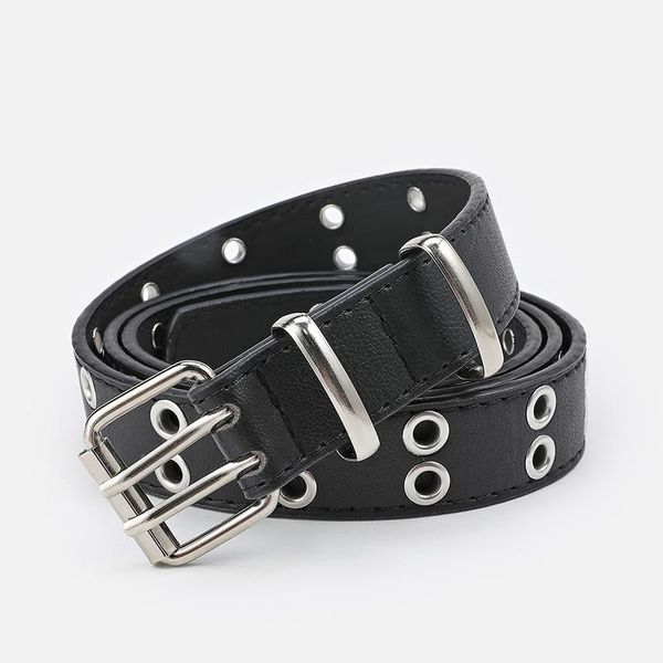 belts 2021 punk style trend full hole double row thin belt fashion ins punch casual women, Black;brown
belts 2021 punk style trend full hole double row thin belt fashion ins punch casual women, Black;brown