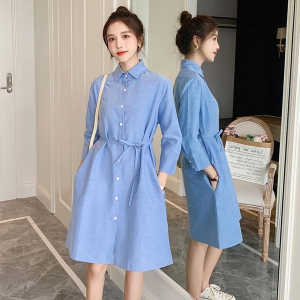 maternity dresses 8010# dress nursing spring autumn cotton long sleeves loose a line for pregnant women lactation, White
maternity dresses 8010# dress nursing spring autumn cotton long sleeves loose a line for pregnant women lactation, White
