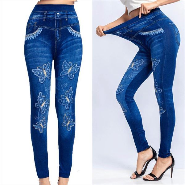 trendy butterfly printing denim design women pants summer autumn hip lifting elastic leggings plus size artificial jeans, Black;white
trendy butterfly printing denim design women pants summer autumn hip lifting elastic leggings plus size artificial jeans, Black;white