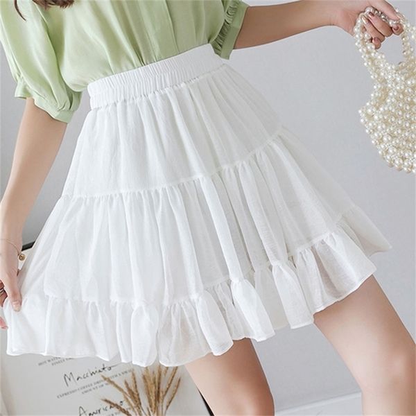 shintimes chiffon mini skirts women fashion solid high waist pleated short korean style jupe femme summer 210619, Black
shintimes chiffon mini skirts women fashion solid high waist pleated short korean style jupe femme summer 210619, Black