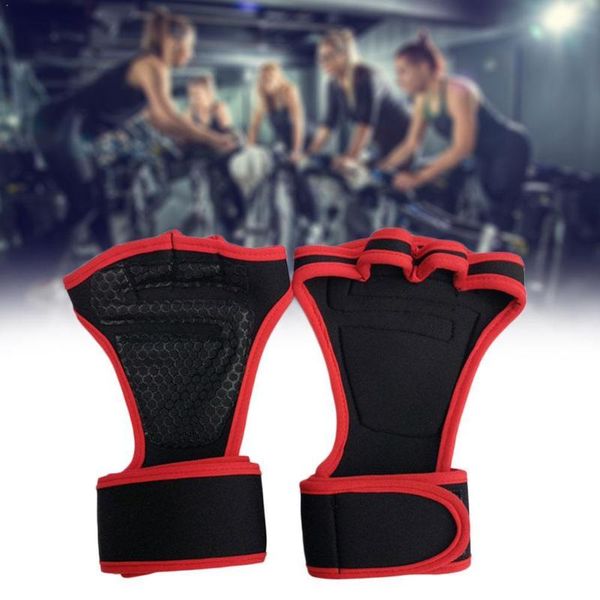 sports gloves l/m/xl fitness weightlifting silicone finger hand workout crossfit pro gymnastics palm grips half anti r5b6, Black
sports gloves l/m/xl fitness weightlifting silicone finger hand workout crossfit pro gymnastics palm grips half anti r5b6, Black