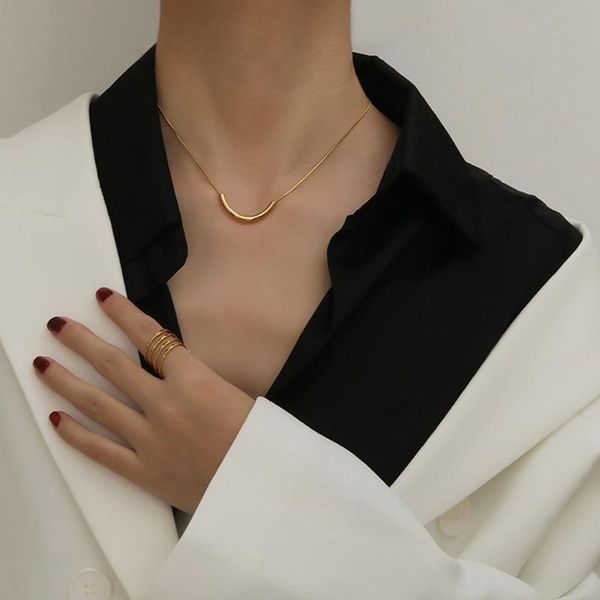 pendant necklaces lovoacc minimalist metallic moon necklace for women titanium steel gold chokers korean party jewelry, Silver
pendant necklaces lovoacc minimalist metallic moon necklace for women titanium steel gold chokers korean party jewelry, Silver