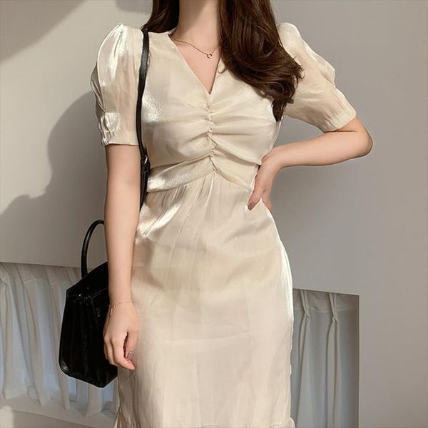 arrival fashion korean style womens dresses beach elegant summer temperament ol chiffon ruffle solid v neck mermaid party, Black;gray
arrival fashion korean style womens dresses beach elegant summer temperament ol chiffon ruffle solid v neck mermaid party, Black;gray