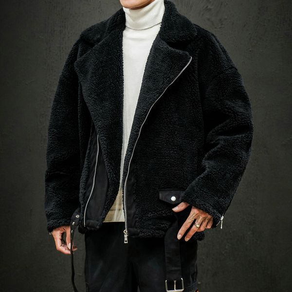 men's jackets new arrival mencasual fashion jacket thicken coats men lambs hair winter man keep warm ty4y, Black;brown
men's jackets new arrival mencasual fashion jacket thicken coats men lambs hair winter man keep warm ty4y, Black;brown