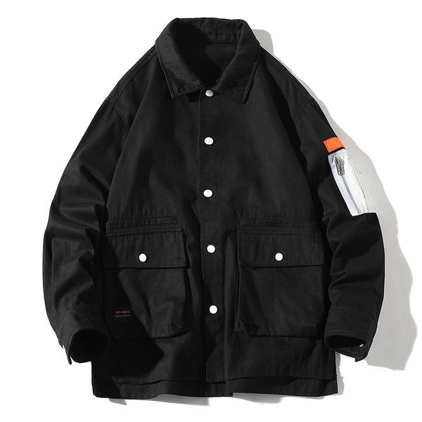 men's jackets bolubao fashion autumn new men trend brand high street casual solid color coat male 4frz, Black;brown
men's jackets bolubao fashion autumn new men trend brand high street casual solid color coat male 4frz, Black;brown