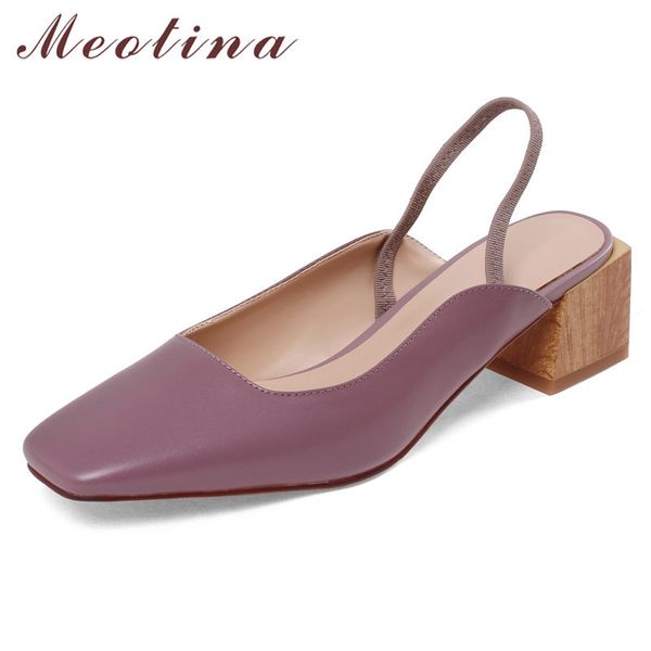 meotina slingbacks shoes women genuine leather mid heel pumps square toe chunky heels footwear dress shoes female green beige 40 210520, Black
meotina slingbacks shoes women genuine leather mid heel pumps square toe chunky heels footwear dress shoes female green beige 40 210520, Black