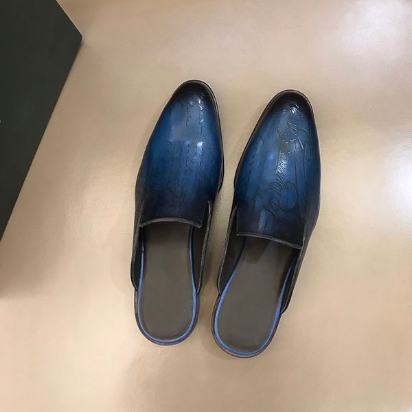 2021 men true leather slippers slide sandals designer leisure non-slip slides summer crocodile grain 4 colors flip flops slippers size 38-45, Black
2021 men true leather slippers slide sandals designer leisure non-slip slides summer crocodile grain 4 colors flip flops slippers size 38-45, Black