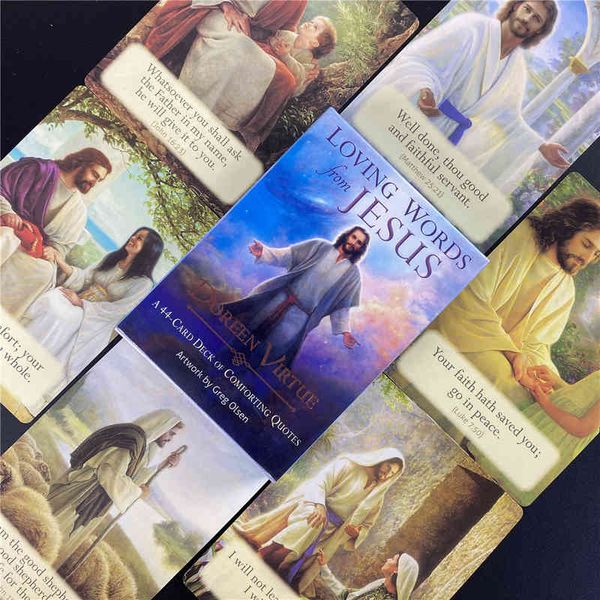 hay house loving words from jesus tarot deck fortune telling divination oracle cards family party leisure table game with pdf guidebook dixi
hay house loving words from jesus tarot deck fortune telling divination oracle cards family party leisure table game with pdf guidebook dixi