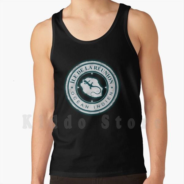974 ile de la reunion margouillat tank vest 100% cotton island creole isle, White;black
974 ile de la reunion margouillat tank vest 100% cotton island creole isle, White;black