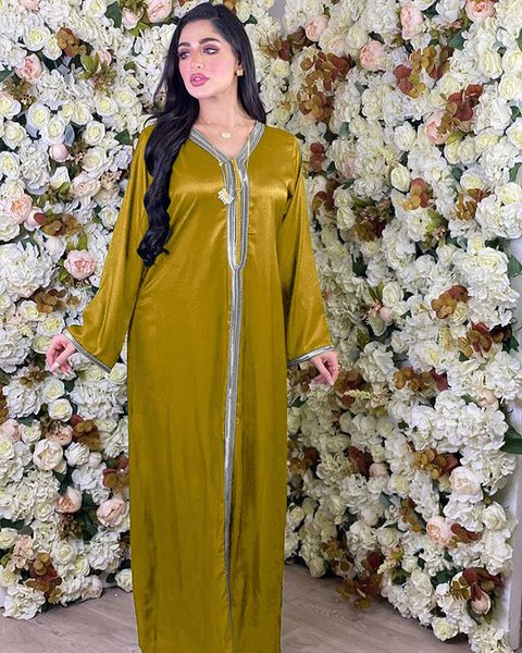 arabic dresses for women muslim abaya hijab gown golden ribbon patchwork long sleeve maxi dress turkey isalmic clothing satin, Red
arabic dresses for women muslim abaya hijab gown golden ribbon patchwork long sleeve maxi dress turkey isalmic clothing satin, Red