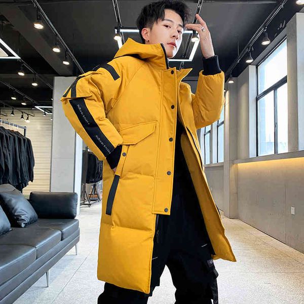 hooded men's warm down jacket fashionable coat men jackets lengthen parka hight quality white duck, Black
hooded men's warm down jacket fashionable coat men jackets lengthen parka hight quality white duck, Black