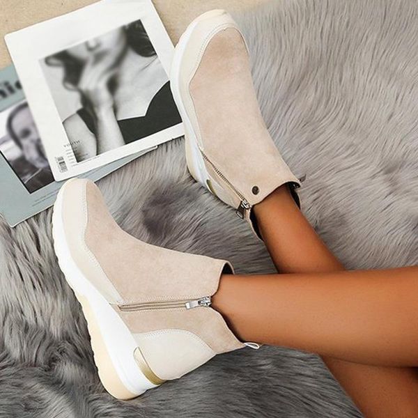 boots female zip suede footwear women ankle low heel ladies shoes round toe leather short winter autumn warm fur plus size, Black
boots female zip suede footwear women ankle low heel ladies shoes round toe leather short winter autumn warm fur plus size, Black