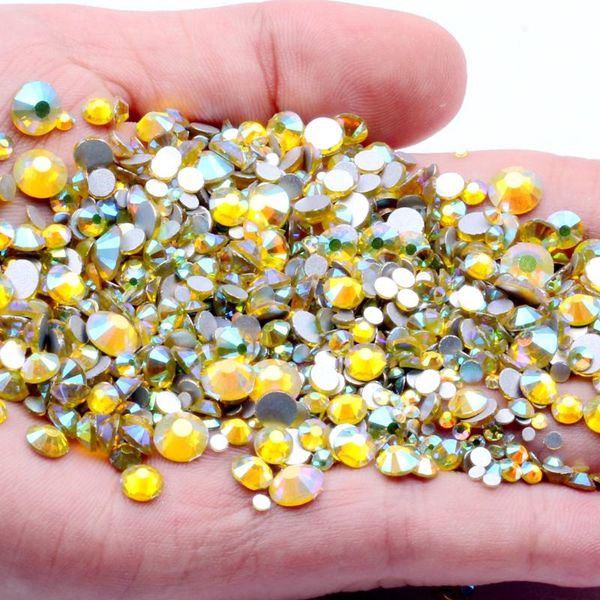 nail art decorations citrine ab non fix crystal rhinestones for 3d nails decoration flatback round glue on glass stones diy jewelry making, Silver;gold
nail art decorations citrine ab non fix crystal rhinestones for 3d nails decoration flatback round glue on glass stones diy jewelry making, Silver;gold