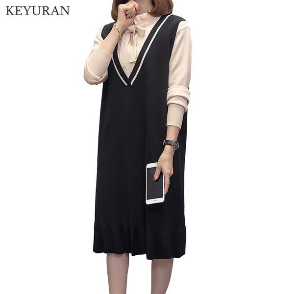 two piece dress women's autumn winter tweed suit v-neck sleeveless knitted ruffles vest dresses + pullovers sweater elegant set, White
two piece dress women's autumn winter tweed suit v-neck sleeveless knitted ruffles vest dresses + pullovers sweater elegant set, White