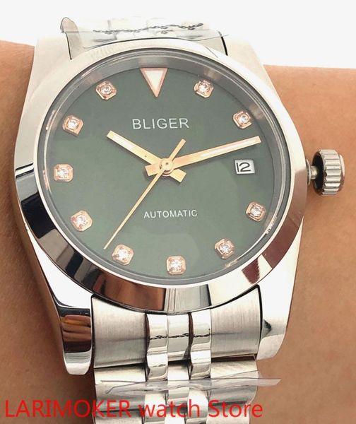 wristwatches bliger men's quality military luxury sports leisure waterproof watch mechanical clock stainless steel bracelet green dial, Slivery;brown
wristwatches bliger men's quality military luxury sports leisure waterproof watch mechanical clock stainless steel bracelet green dial, Slivery;brown