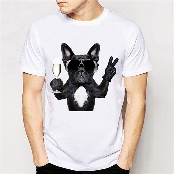 men's t-shirt dogs like wine soft fabric casual tees fashion man funny french bulldog design t shirts 210721, White;black
men's t-shirt dogs like wine soft fabric casual tees fashion man funny french bulldog design t shirts 210721, White;black