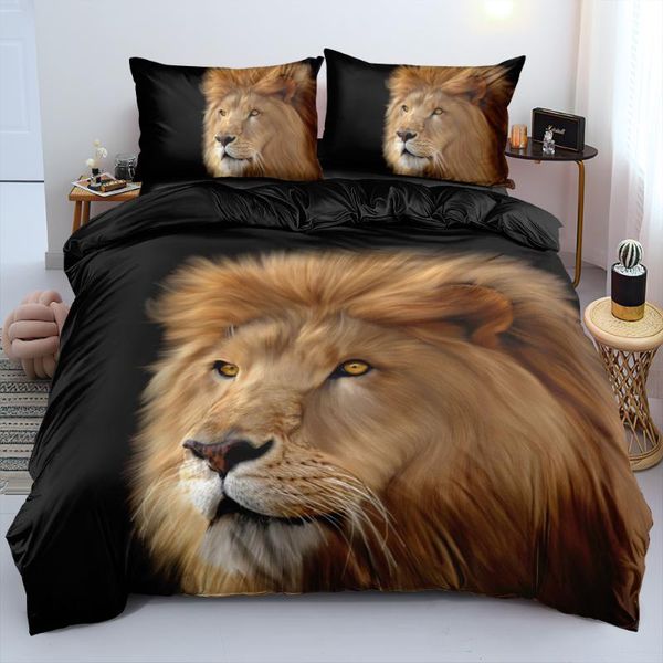 bedding sets 3d full quilt/comforter covers and pillowcases 3-piece animal lion home textiles
bedding sets 3d full quilt/comforter covers and pillowcases 3-piece animal lion home textiles