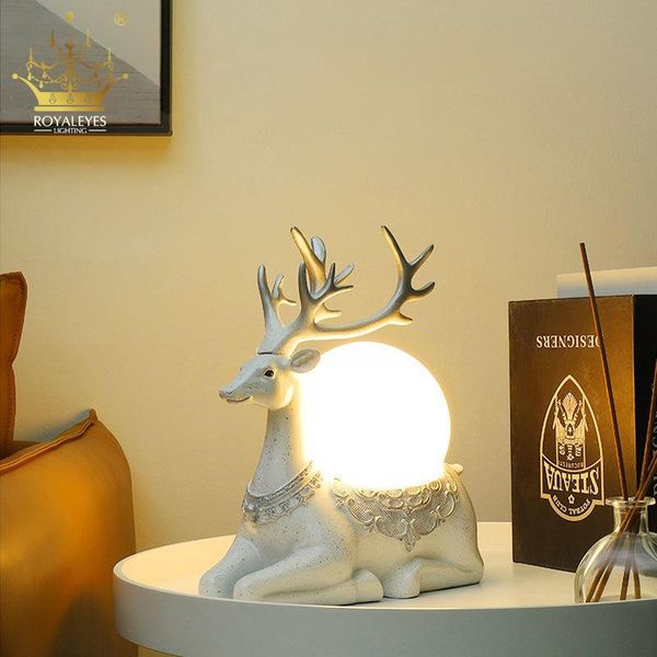 table lamps nordic modern luxury deer resin glass home decor led night lights bedroom decoration elk lamp christmas gifts
table lamps nordic modern luxury deer resin glass home decor led night lights bedroom decoration elk lamp christmas gifts