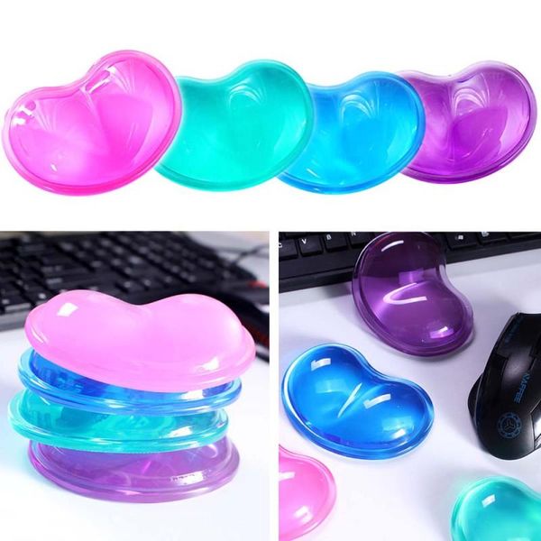 mouse pads & wrist rests heart-shaped hand pillow practical soft pad silicone material transparent
mouse pads & wrist rests heart-shaped hand pillow practical soft pad silicone material transparent