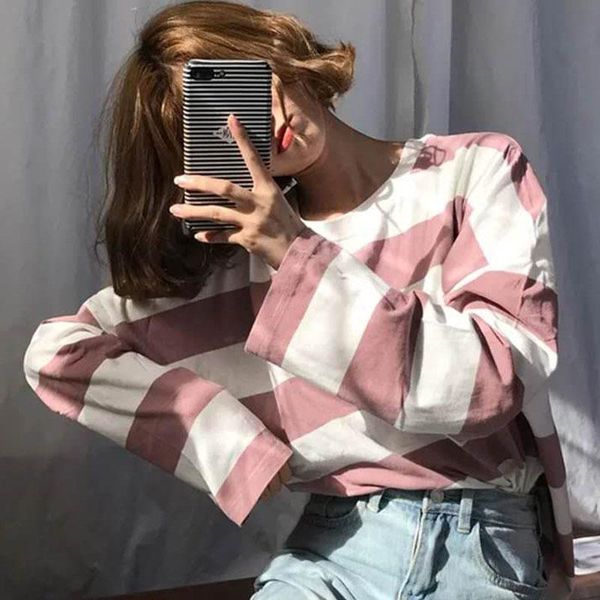women's t-shirt female striped white oversize tshirts spring autumn clothing 2021 korean t shirt long sleeve harajuku women 33
women's t-shirt female striped white oversize tshirts spring autumn clothing 2021 korean t shirt long sleeve harajuku women 33