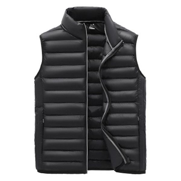 mens vests down jackets fashion trend stand-up collar lightweight solid colors vests outerwear designer male winter slim casual vest coats, Black;white
mens vests down jackets fashion trend stand-up collar lightweight solid colors vests outerwear designer male winter slim casual vest coats, Black;white