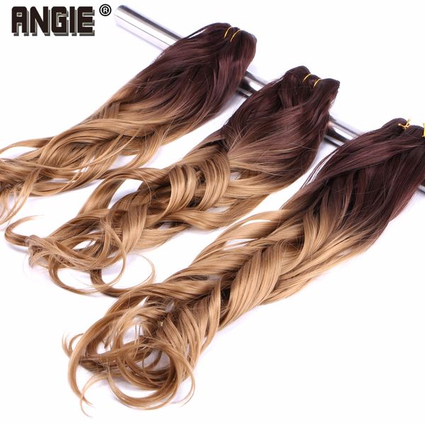 angie 4/27 ombre two tone wavy synthetic hair weave bundles 100% heat resistant hair extensions curly hair bundles 1 piece, Black
angie 4/27 ombre two tone wavy synthetic hair weave bundles 100% heat resistant hair extensions curly hair bundles 1 piece, Black