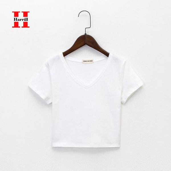 women's t-shirt short tshirts women clothing simple sleeve tshirt v-neck ladies crop for tee basic stretch t-shirts, White
women's t-shirt short tshirts women clothing simple sleeve tshirt v-neck ladies crop for tee basic stretch t-shirts, White