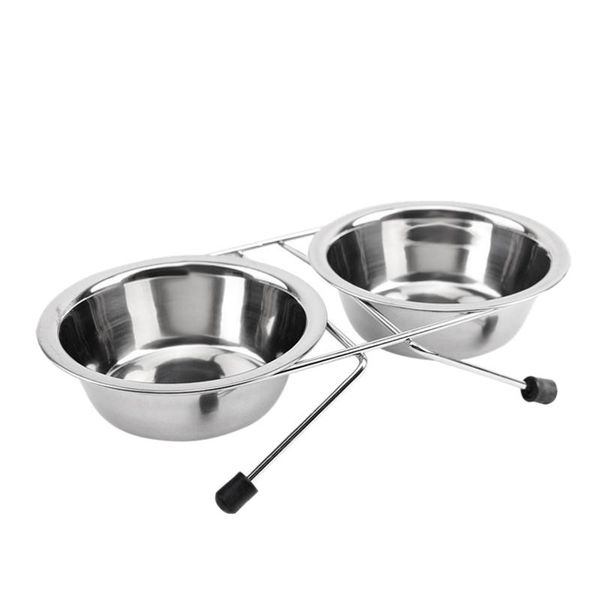 dog bowls & feeders stainless steel double bowl cat feeder elevated stand raised dish feeding water pet
dog bowls & feeders stainless steel double bowl cat feeder elevated stand raised dish feeding water pet