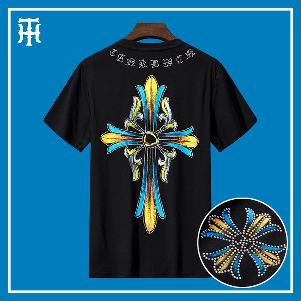 crosin men's short gaojiechao men's cross hand painted european mercerized cotton half sleeve t-shirt, White
crosin men's short gaojiechao men's cross hand painted european mercerized cotton half sleeve t-shirt, White