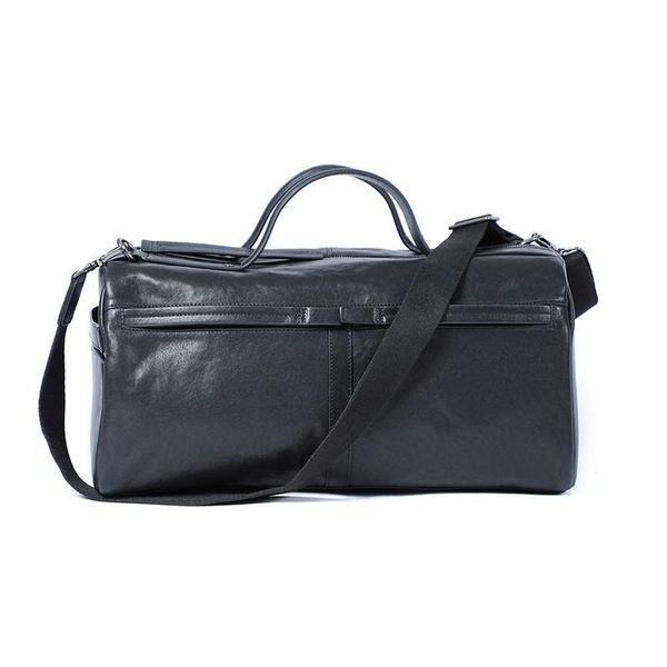 simple short-distance travel bag men's genuine leather layer cowhide business women's casual fashion black hand duffel bags
simple short-distance travel bag men's genuine leather layer cowhide business women's casual fashion black hand duffel bags