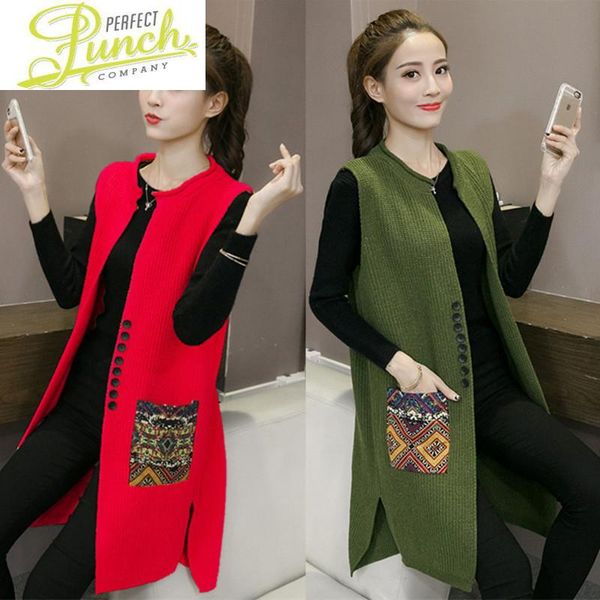 women's vests size plus sweater long vest korean elegant women sleeveless spring 2021 o-neck solid gilet femme pph228, Black;white
women's vests size plus sweater long vest korean elegant women sleeveless spring 2021 o-neck solid gilet femme pph228, Black;white