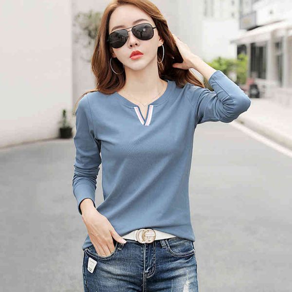 women's sweaters shintimes has reached the color decorate on v t-shirt female sleeve shirt long women winter clothes korean style t-shi, White;black
women's sweaters shintimes has reached the color decorate on v t-shirt female sleeve shirt long women winter clothes korean style t-shi, White;black