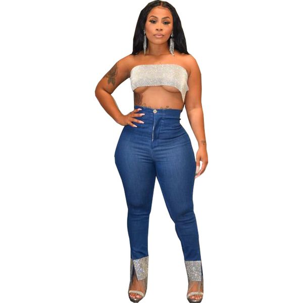 latest fashionable sequins tassels women high waist ny pencil jeans split blue denim casual pants real po
latest fashionable sequins tassels women high waist ny pencil jeans split blue denim casual pants real po