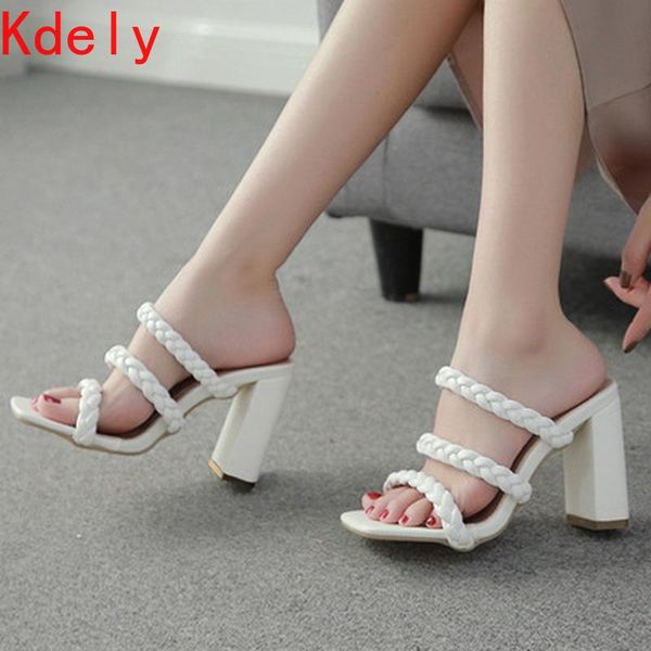 band ladies elegant dress slides woman pump 2021 summer women slipper fashion brand weave sandal shoes thin high heel narrow sandals, Black
band ladies elegant dress slides woman pump 2021 summer women slipper fashion brand weave sandal shoes thin high heel narrow sandals, Black