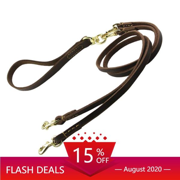 dog collars & leashes real leather two dogs leash detachable pet lead genuine 1 for 2 puppy small medium traction rope
dog collars & leashes real leather two dogs leash detachable pet lead genuine 1 for 2 puppy small medium traction rope