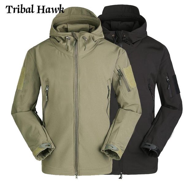 men's jackets men tactical fleece jacket military army soft shell camouflage hoodie thermal windproof waterproof coat clothing, Black;brown
men's jackets men tactical fleece jacket military army soft shell camouflage hoodie thermal windproof waterproof coat clothing, Black;brown