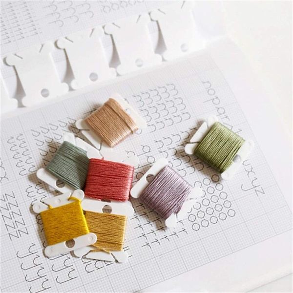 embroidery spool sewing thread winding board cross stitch storage plastic plate card other arts and crafts
embroidery spool sewing thread winding board cross stitch storage plastic plate card other arts and crafts