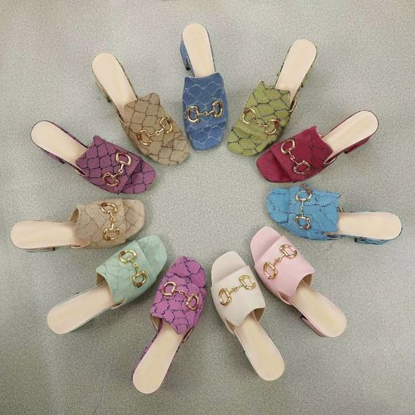 2021 designer summer beach slipper fashion 100% leather metal buckle women shoes cowhide thick heel sandals lady letter half high heels larg, Black
2021 designer summer beach slipper fashion 100% leather metal buckle women shoes cowhide thick heel sandals lady letter half high heels larg, Black