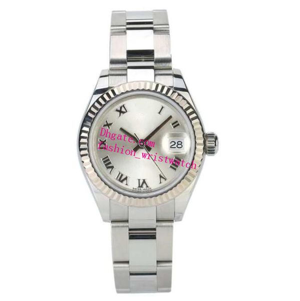 classic luxury womens watches romen dial m279174 mechanical 28mm calendar big magnifier sapphire mirror silver stainless steel bracelet watc, Slivery;brown
classic luxury womens watches romen dial m279174 mechanical 28mm calendar big magnifier sapphire mirror silver stainless steel bracelet watc, Slivery;brown