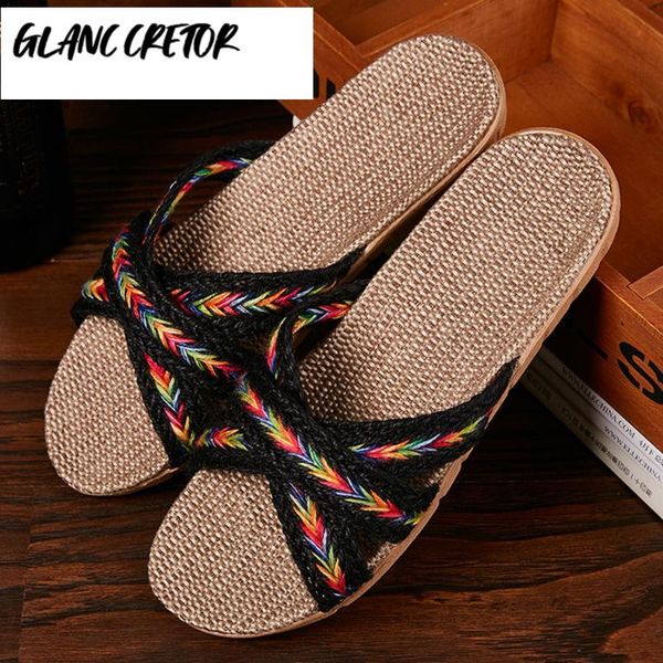 slippers 2021 soft linen home women 35-45 large size slapping beach flip flops 6 colors family, Black
slippers 2021 soft linen home women 35-45 large size slapping beach flip flops 6 colors family, Black