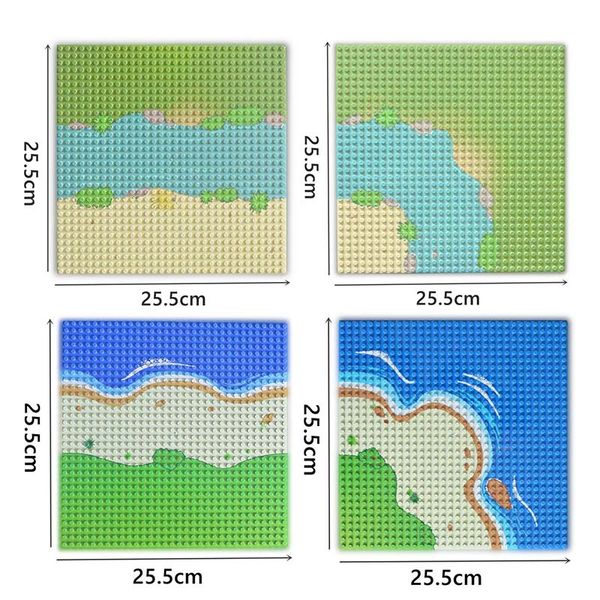 Small particle floor island grass river design floor childrens building block toys ABS plastic DIY building block tools
Small particle floor island grass river design floor childrens building block toys ABS plastic DIY building block tools