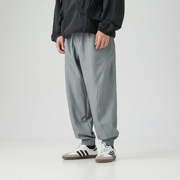 men's pants japan neutral style basic men vintage loose fit trousers autumn breathable harajuku street fashion grey, Black
men's pants japan neutral style basic men vintage loose fit trousers autumn breathable harajuku street fashion grey, Black